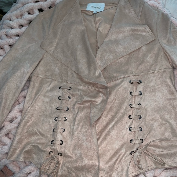 🌸MISS ME LACE UP JACKET SIZE SMALL🌸NWOT🌸 - Picture 3 of 7